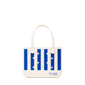 Bitty Bogg Bag - Mykonos Blue Stripe